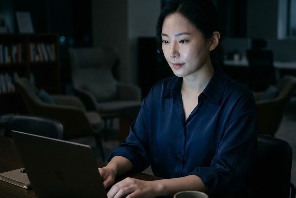 깎인 신용점수 복구! 연체기록 삭제·무료조회 꿀팁 2 Woman typing on laptop 202608221947