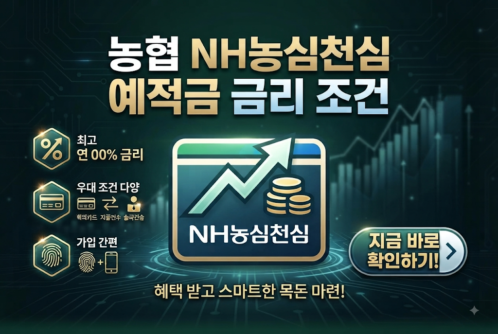 농협 NH농심천심 예적금 금리 조건 1 image 56