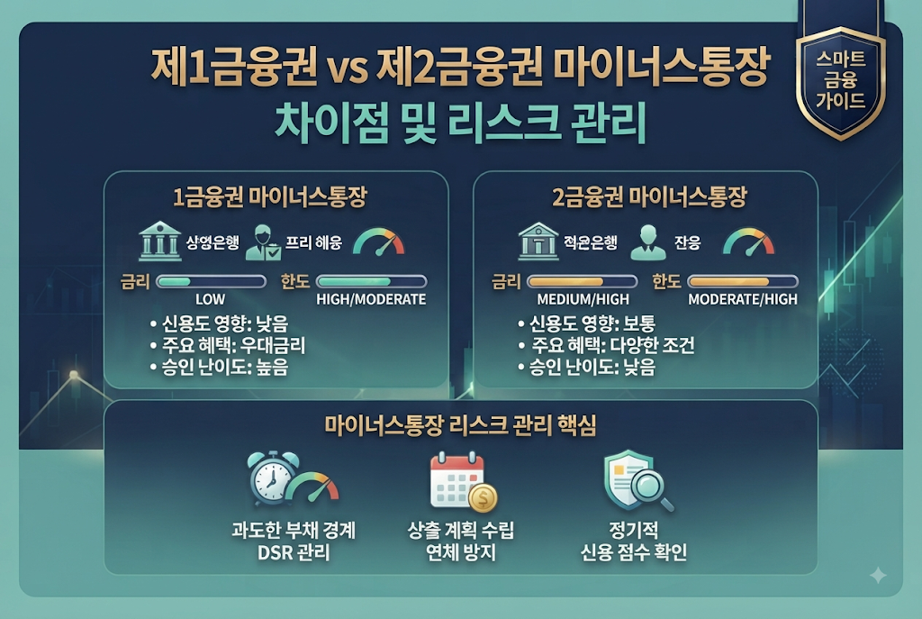마이너스통장 발급 조건 및 신용점수 하락 없이 안전하게 한도 늘리는 팁 2 image 62