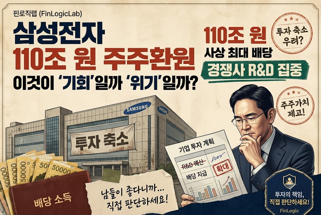 삼성전자 110조 주주환원 발표, 진짜 악재일까? 월요일 주가 하락 피하는 법 2 image 91