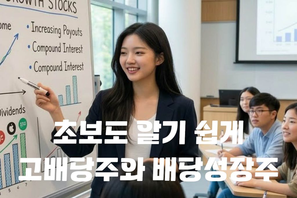 초보도 알기 쉽게 정리한 고배당주와 배당성장주의 모든 것 1 고배당주와 배당성장주