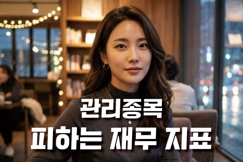 관리종목 피하는재무 지표