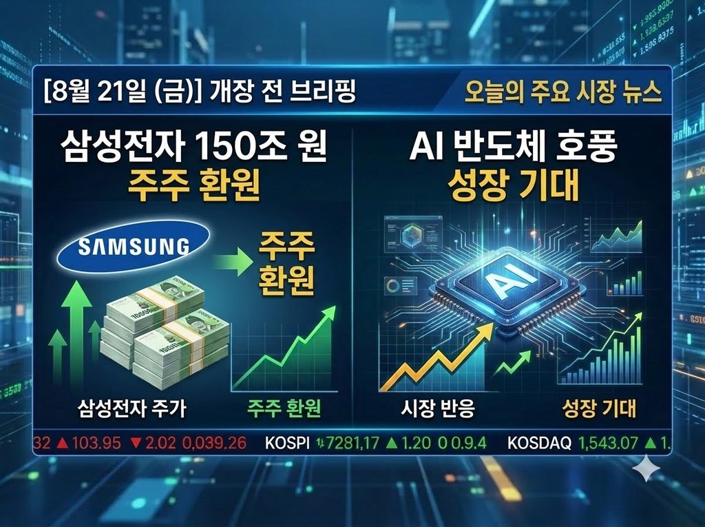 삼성전자 AI 반도체 뉴스 브리핑 202608210900