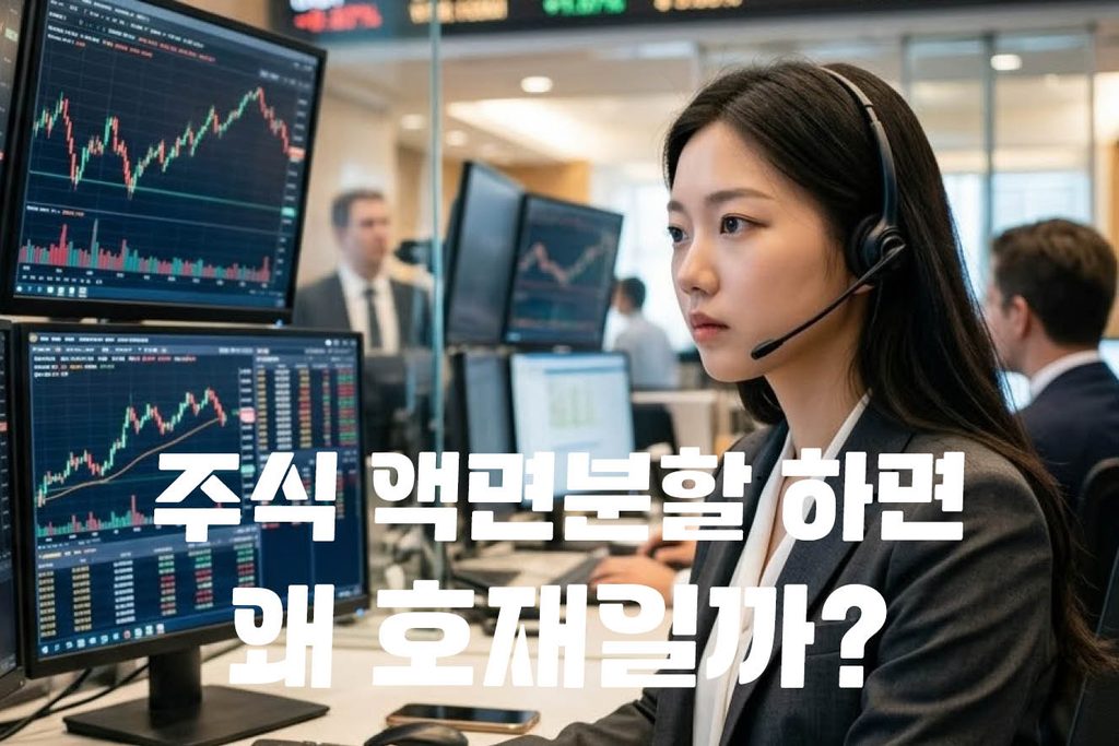 주식 액면분할 하면 왜 호재일까? 장단점 완벽 정리 1 액면분할