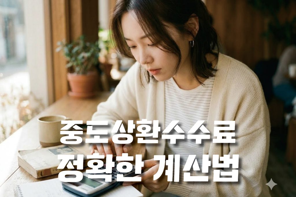주택담보대출 3년 후 중도상환수수료 면제 계산법 3 중도상환수수료2