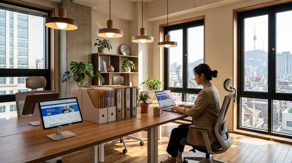지자체 창업 지원금 중복 수혜 가능한가요? (부정수급 방지 가이드) 1 Modern small business workspace … 202609031603
