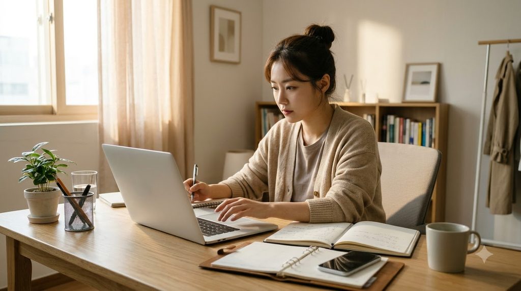 2026 국민취업지원제도 구직촉진수당 조건과 신청 방법 총정리 3 Applicant preparing job applicat… 20261023092312